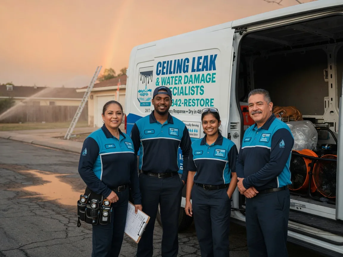 Ceiling Leak Cleanup company in Snook, TX