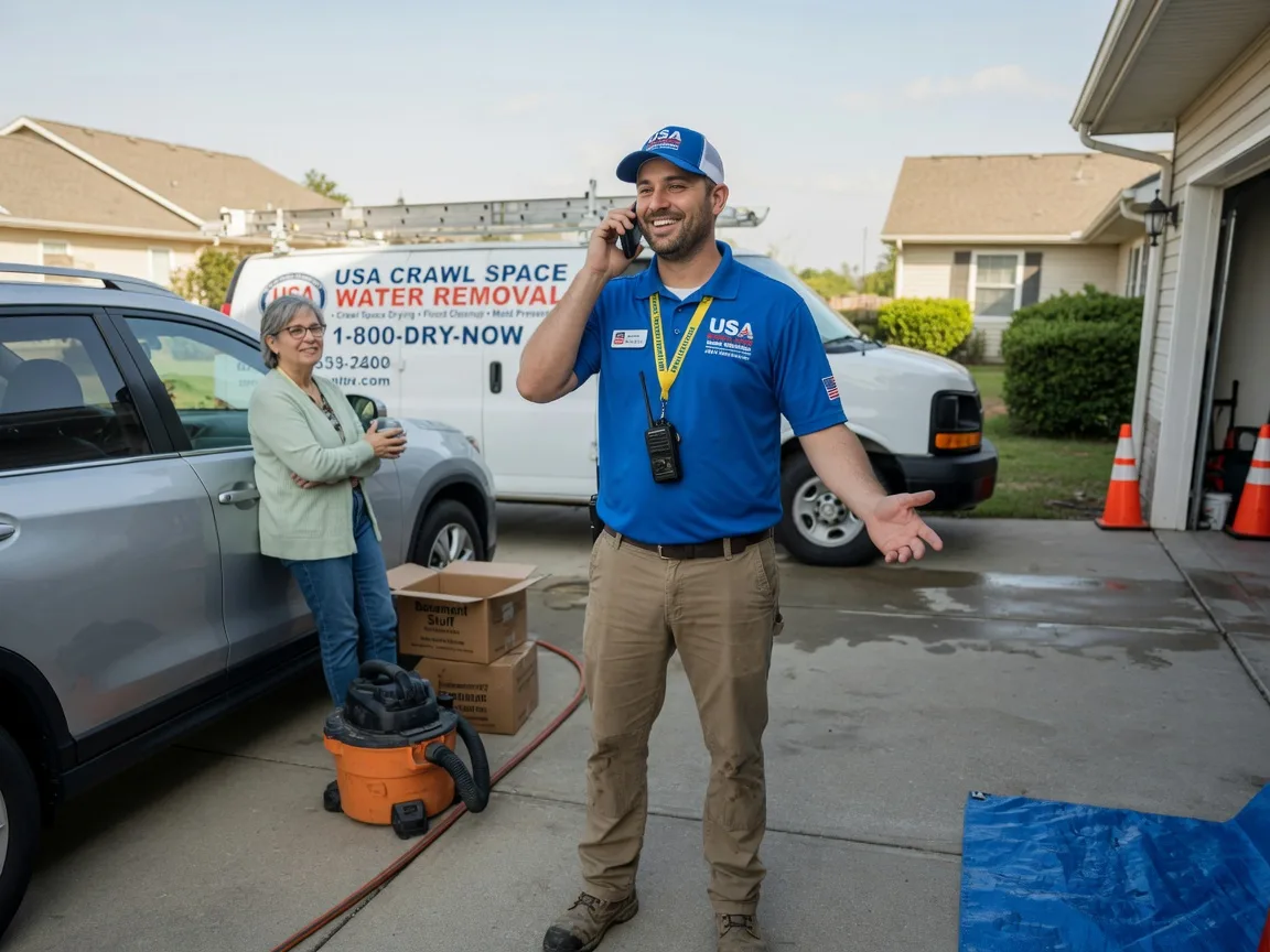 Crawl Space Water Removal Snook, TX FAQs